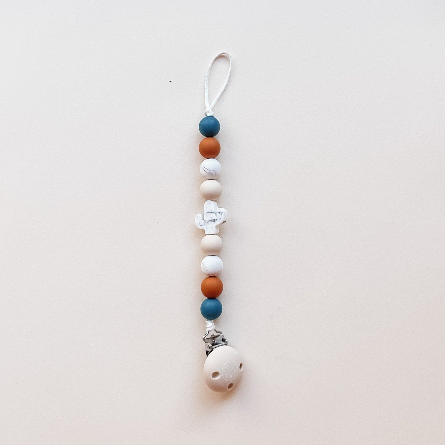 Pacifier clip & Teether Holder Cactus - MKS MIMINOO