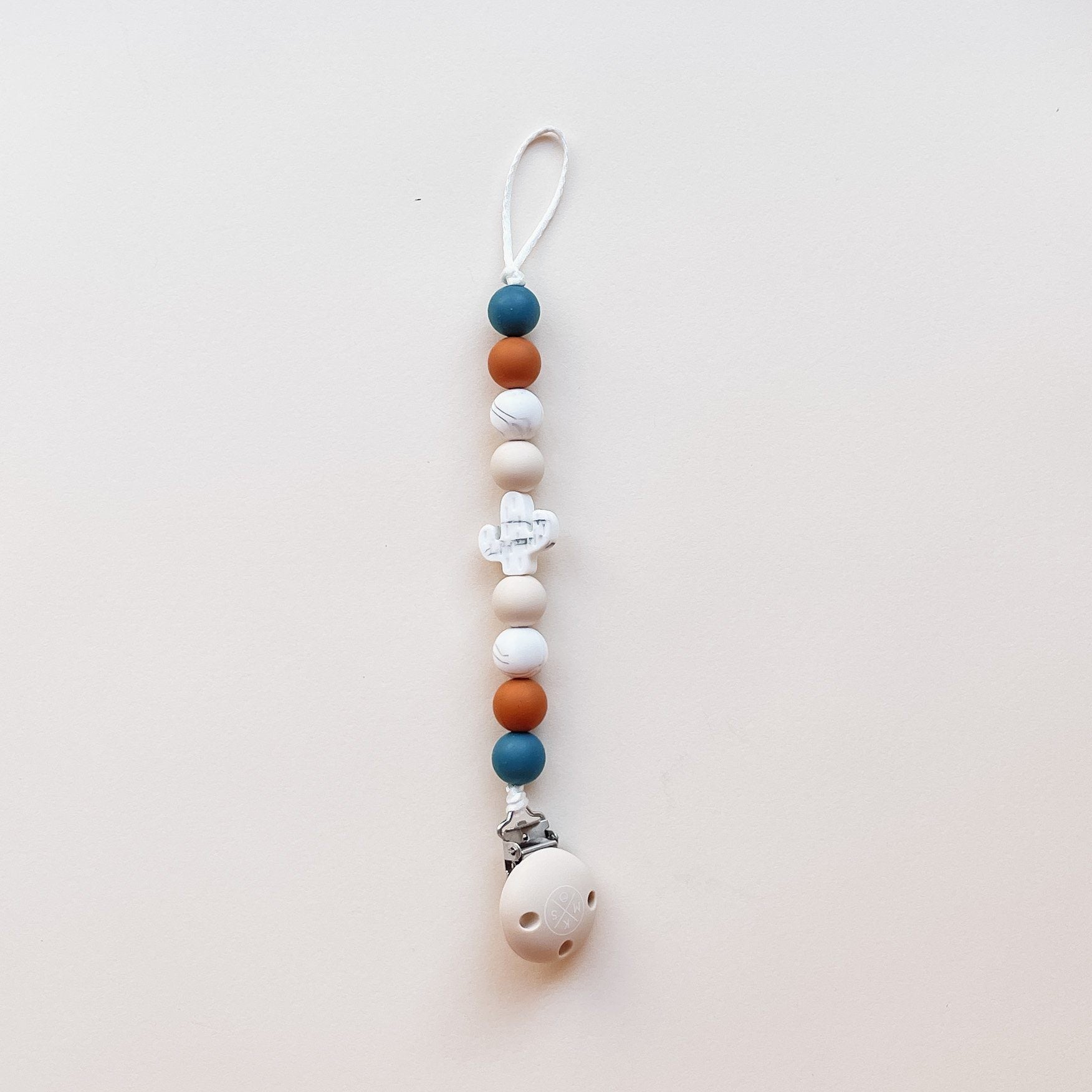 Pacifier clip & Teether Holder Cactus - MKS MIMINOO