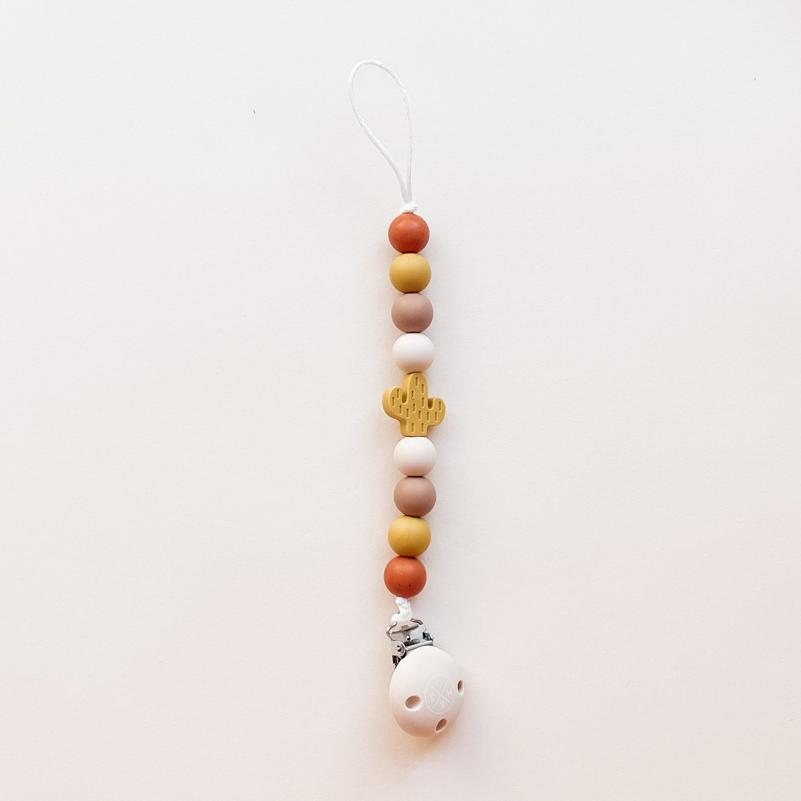 Pacifier clip & Teether Holder Cactus - MKS MIMINOO