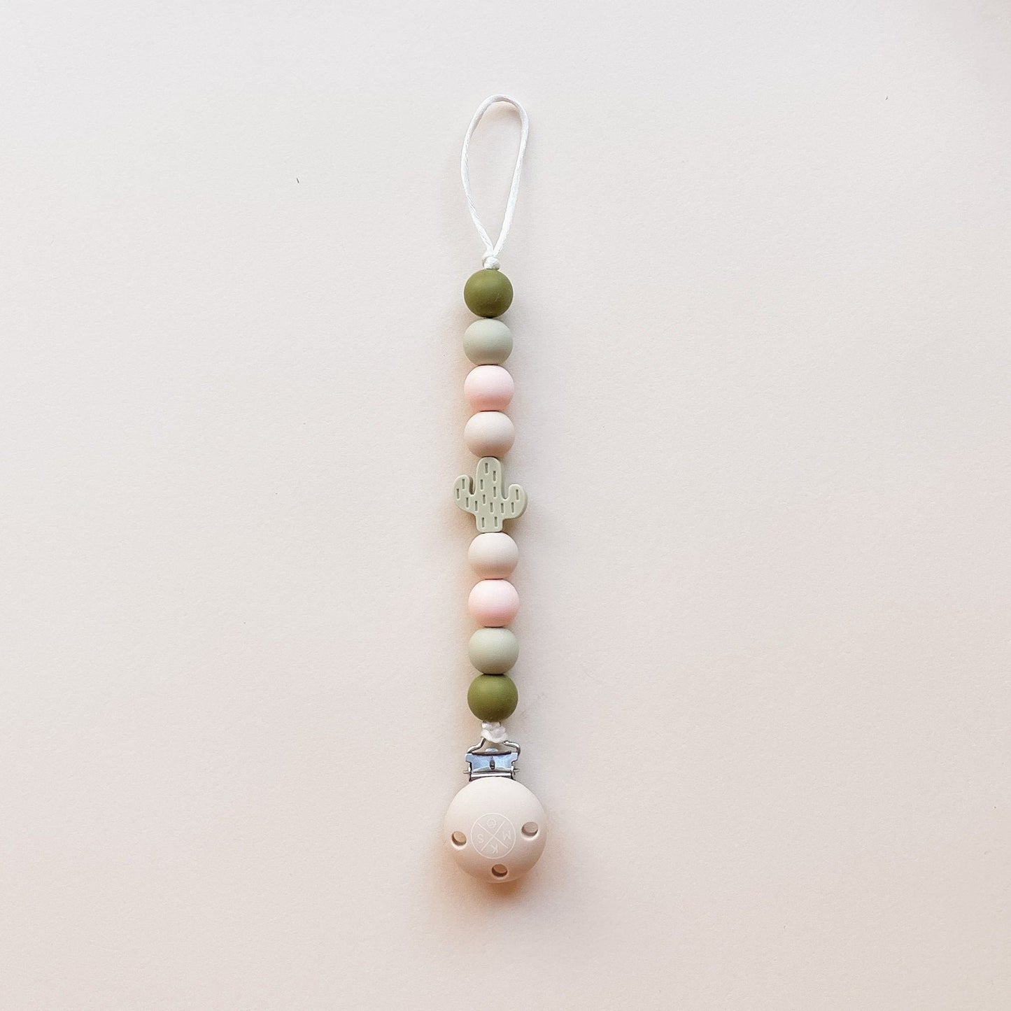 Pacifier clip & Teether Holder Cactus - MKS MIMINOO