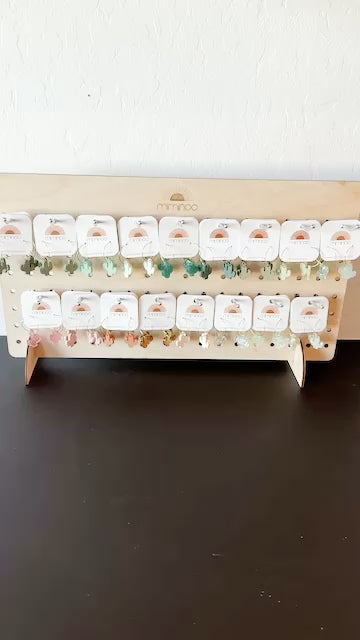Cactus Earrings Acrylic - Auggies & Friends