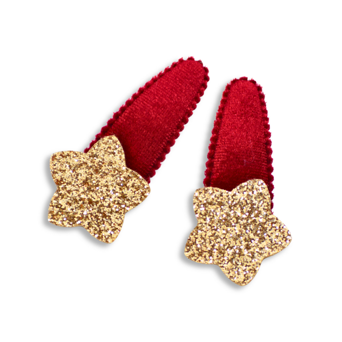 Shining Star Hair Clips (Set of 2) - Hair Accessories