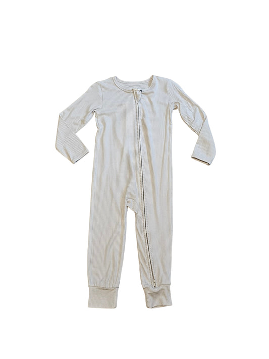 Ribbed Sleeper Bamboo Oak & Rose