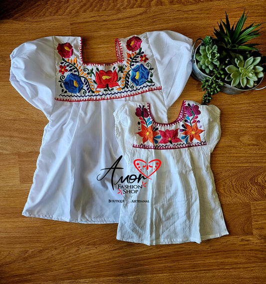 Kids - 1 Girls Top Embroidered @amorfashionshop Size 1-4