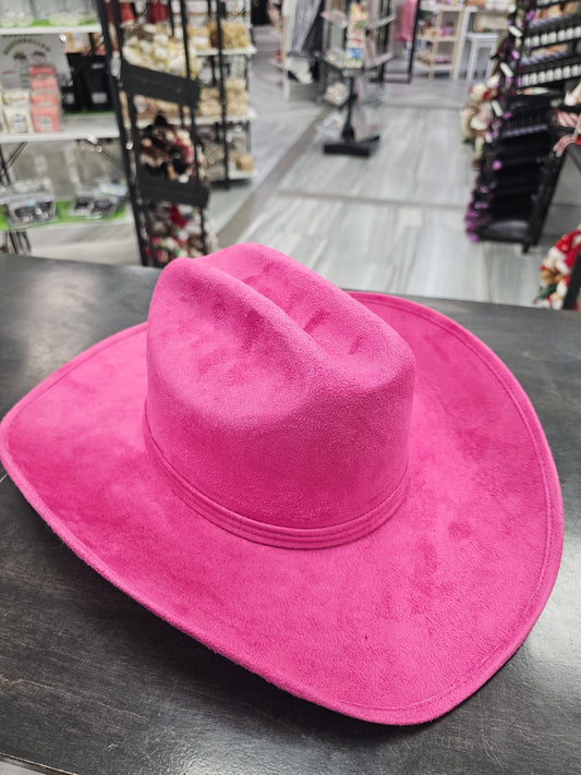 Hat Suede Western  @amorfashionshop.com