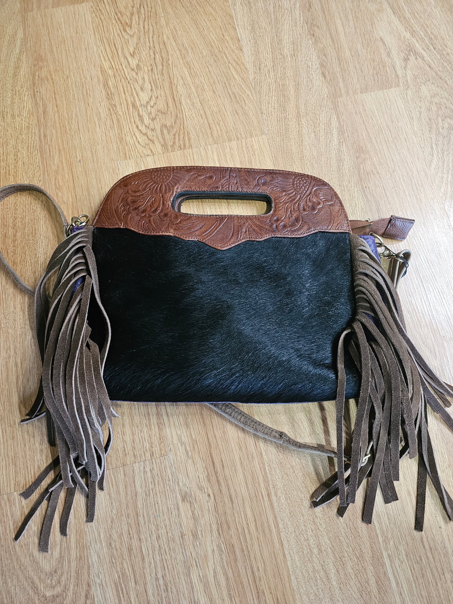 Bag Cowhide Leather @amorfashionshop