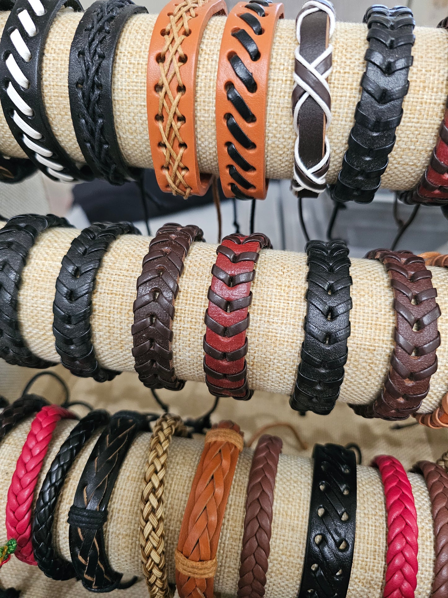Bracelets Leather @amorfashionshop