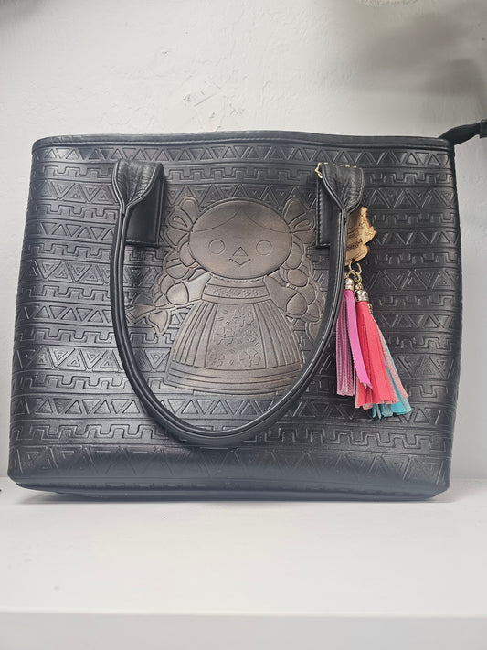 Bag Leather Tote Lele Large @amorfashionshop.com