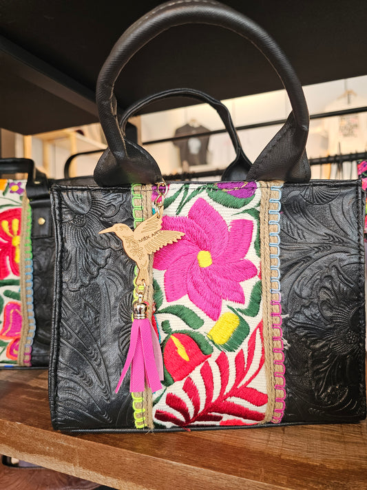Bag - Tote Vinyl Granado Embroidered @amorfashionshop