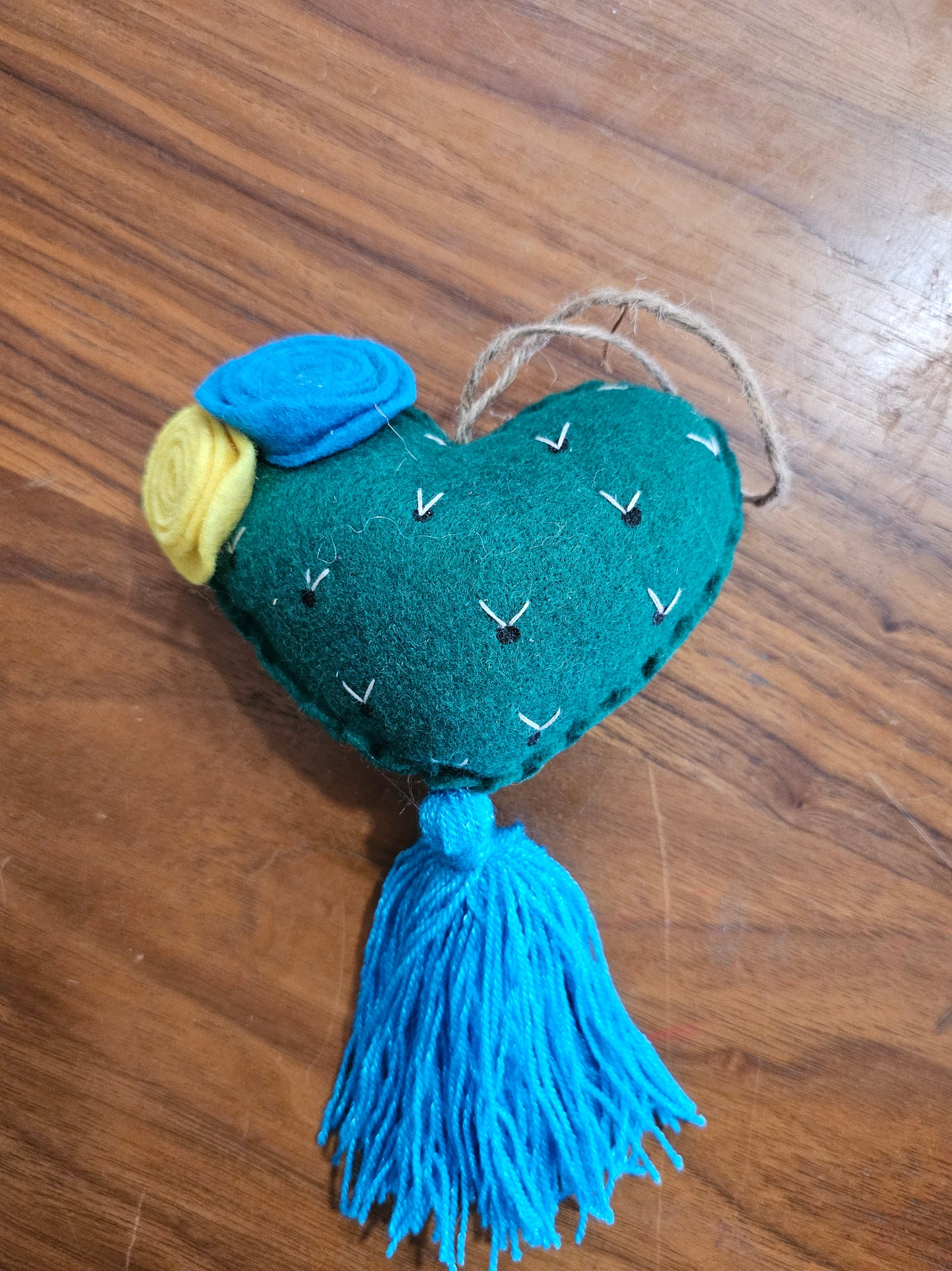 Keychain Cactus Corazon @amorfashionshop