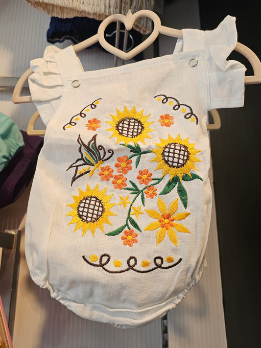 Onesie Overalls Embroidered @amorfashionshop