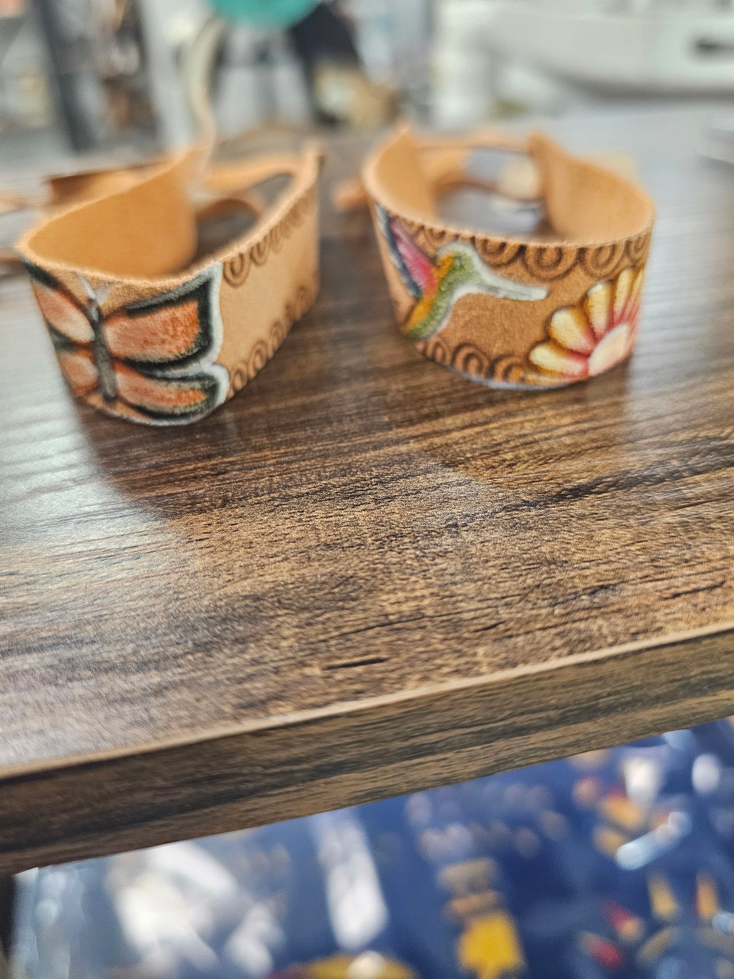 Bracelet Suede Hand Painted Arizona @amorfashionshop