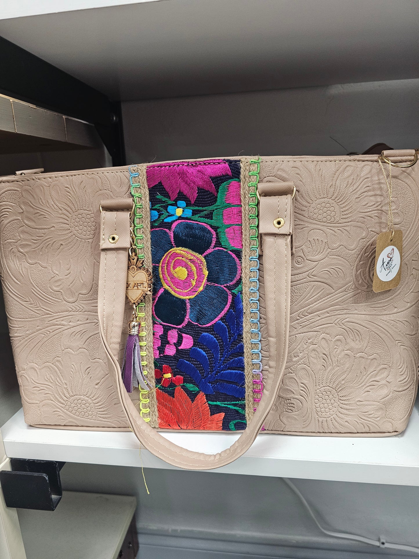 Bag - Tote Brabado Embroidered @amorfashionshop