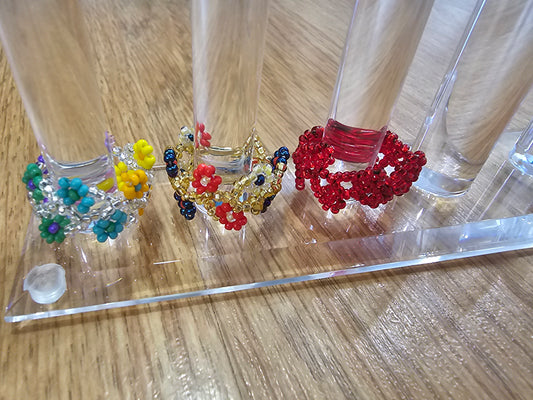 Florecita Raíces Beaded Ring @amorfashionshop