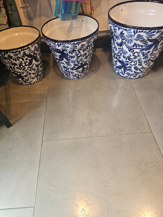 Talavera Vaso Pot #2 apx 14.25" @amorfashionshop