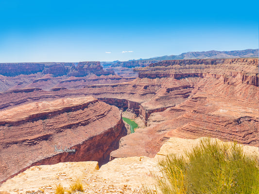 Grand Canyon North Rim Photograph on a 6”x4” Mini Canvas
