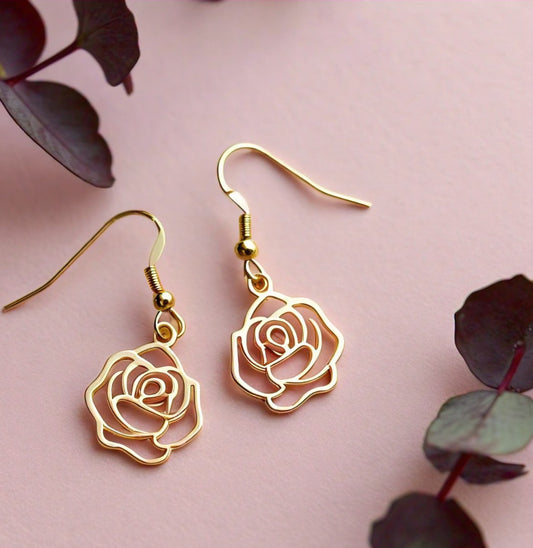Rose Earrings