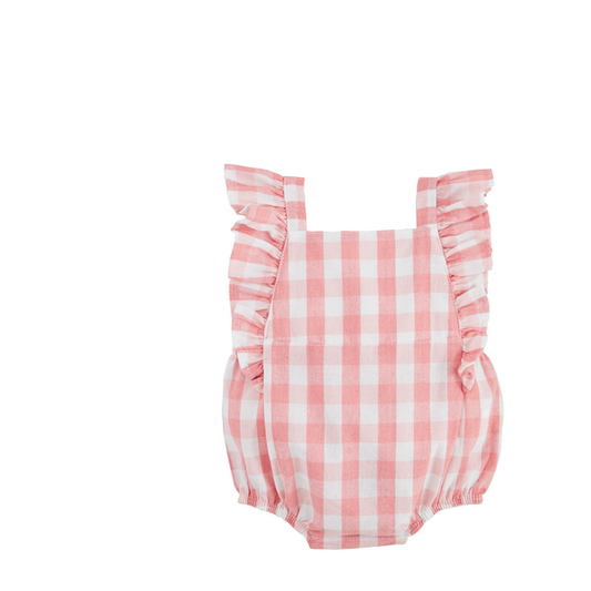 MKS MUD  Pink Gingham Bubble