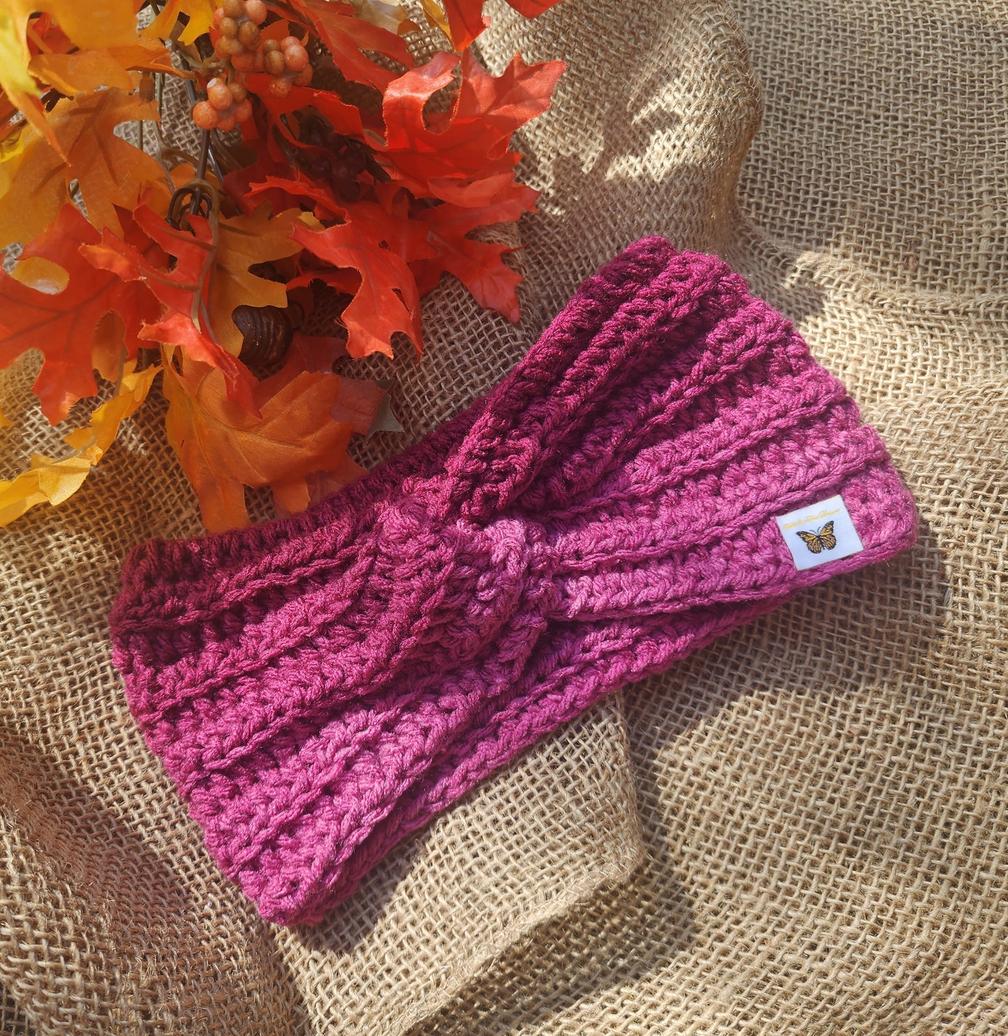 Crochet Ombre Headbands/Earwarmers - BUTTERFLIES FROM HEAVEN LLC