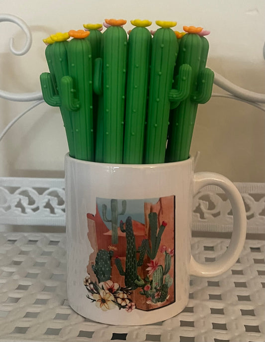 AMZ - Cactus Flower Pen - MishMash