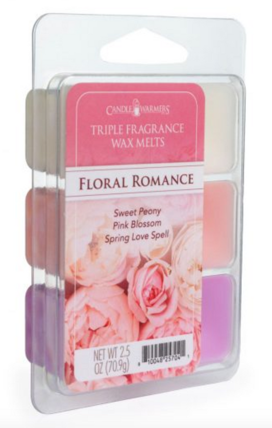 CAN - Triple Frag Floral Romance Wax Cubes - Mishmash