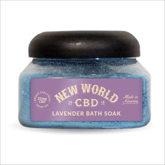 CBD bath bubble bath levender