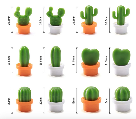 Cacti Magnet - Crazy Plant Lady Gifts