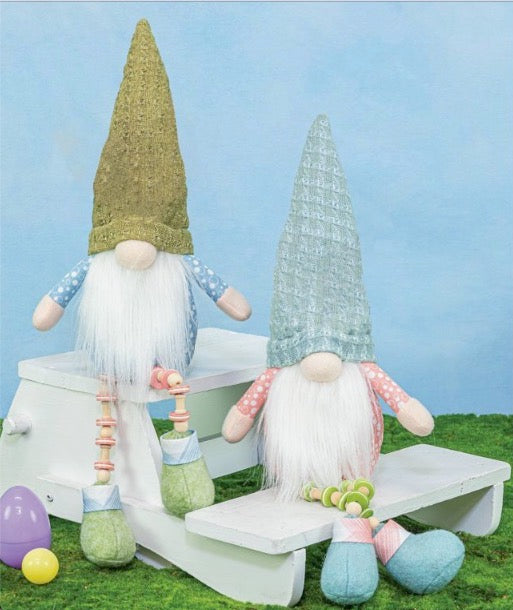HH - Delightful Gnome Button Leg Spring - MishMash