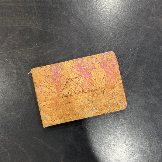 Tall Snap Cork Card Wallet