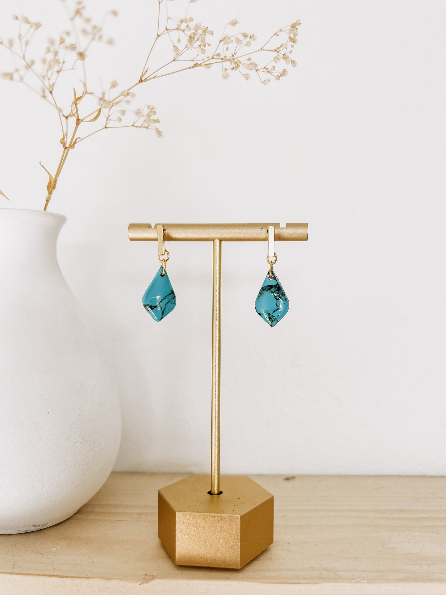 Dainty turquoise drops- DesertReign